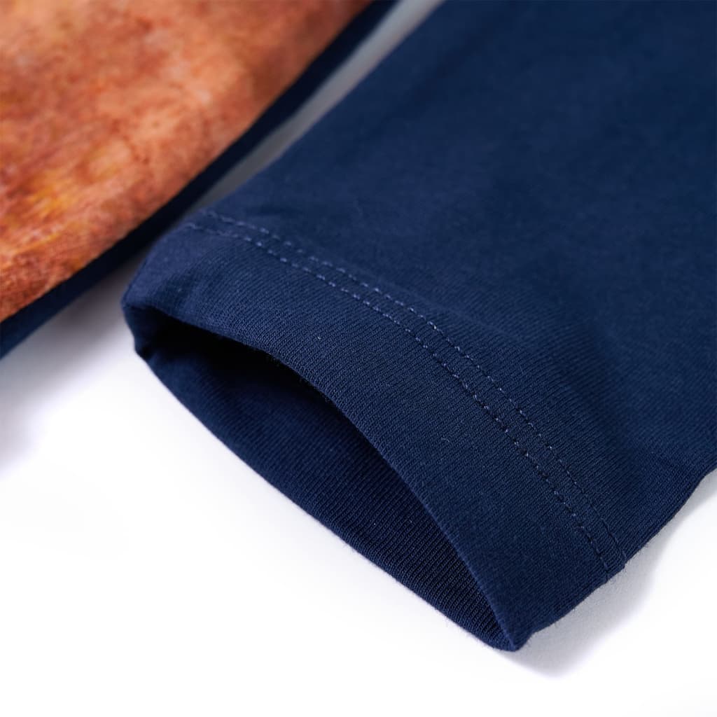 Φόρεμα Παιδικό Μακρυμάνικο Ναυτικό Μπλε 128 - PAKOBAZAAR