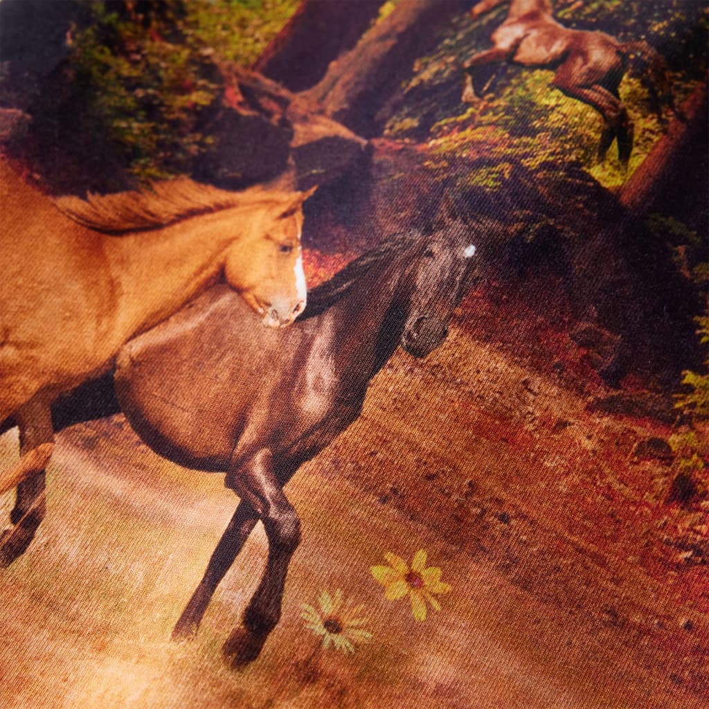 Φόρεμα Παιδικό Μακρυμάνικο Κονιάκ 92 - PAKOBAZAAR