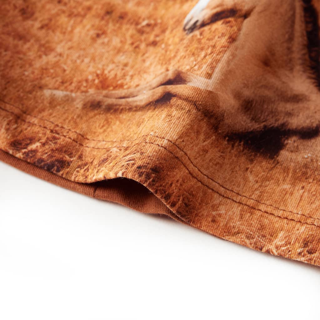 Φόρεμα Παιδικό Μακρυμάνικο Κονιάκ 104 - PAKOBAZAAR