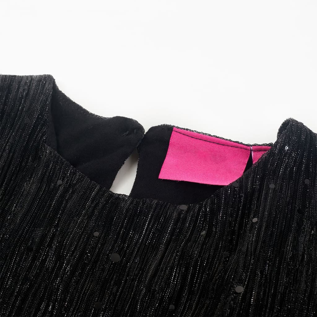 Φόρεμα Παιδικό Μακρυμάνικο Μαύρο 116 - PAKOBAZAAR