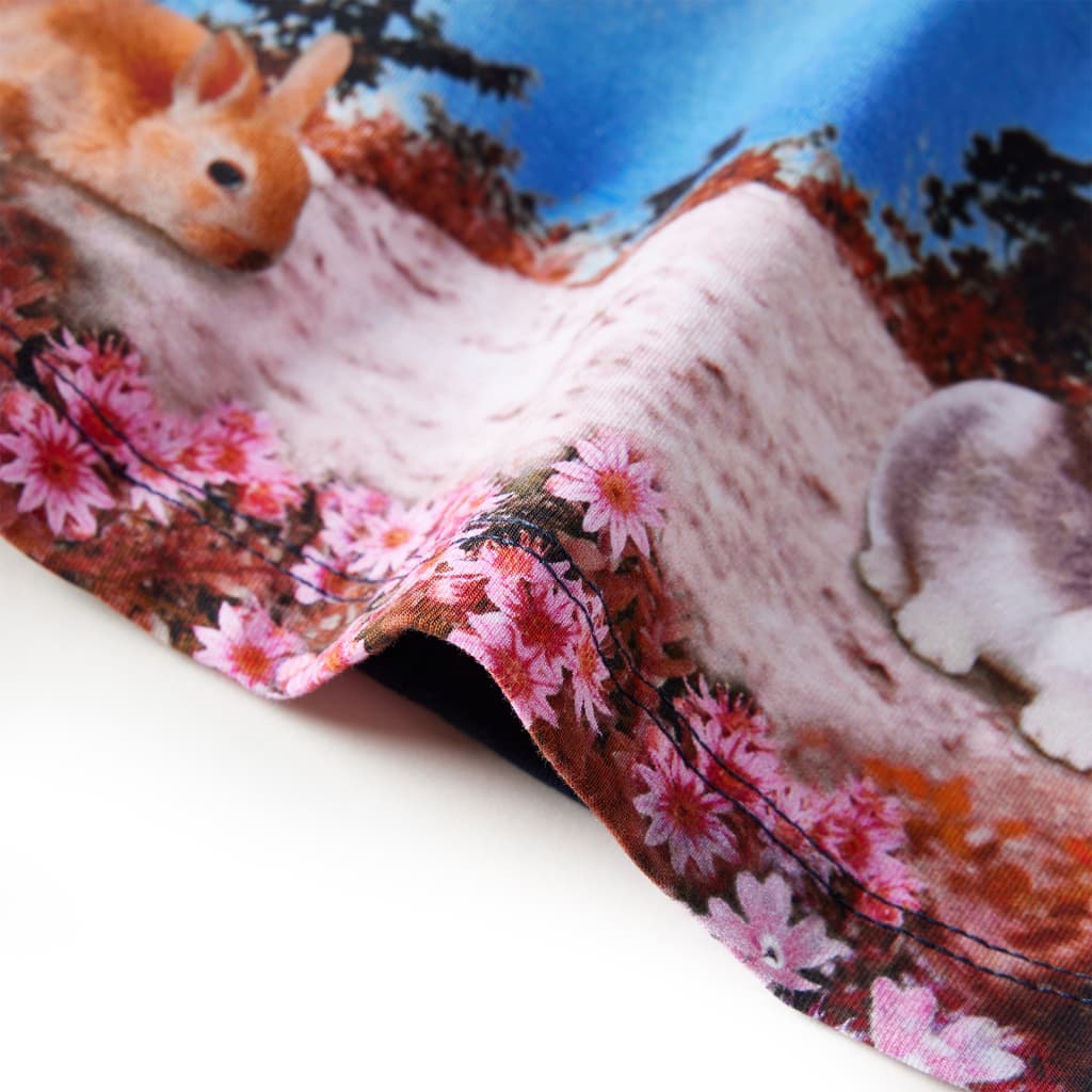 Φόρεμα Παιδικό Μακρυμάνικο Ναυτικό Μπλε 128 - PAKOBAZAAR