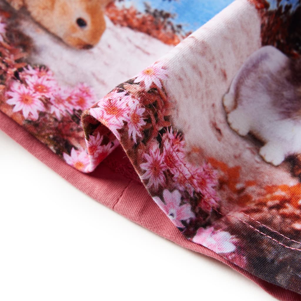 Φόρεμα Παιδικό Μακρυμάνικο Παλαιωμένο Ροζ 104 - PAKOBAZAAR