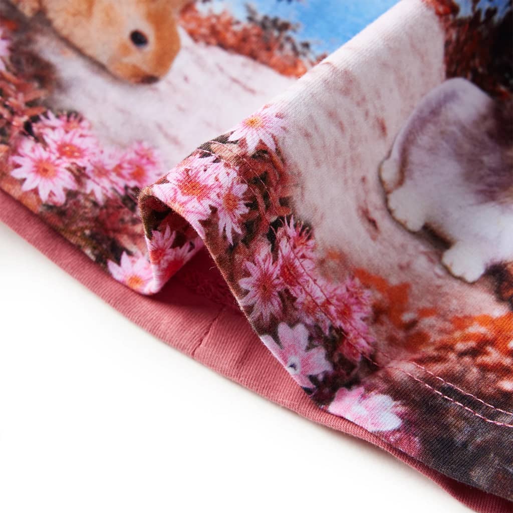 Φόρεμα Παιδικό Μακρυμάνικο Παλαιωμένο Ροζ 140 - PAKOBAZAAR