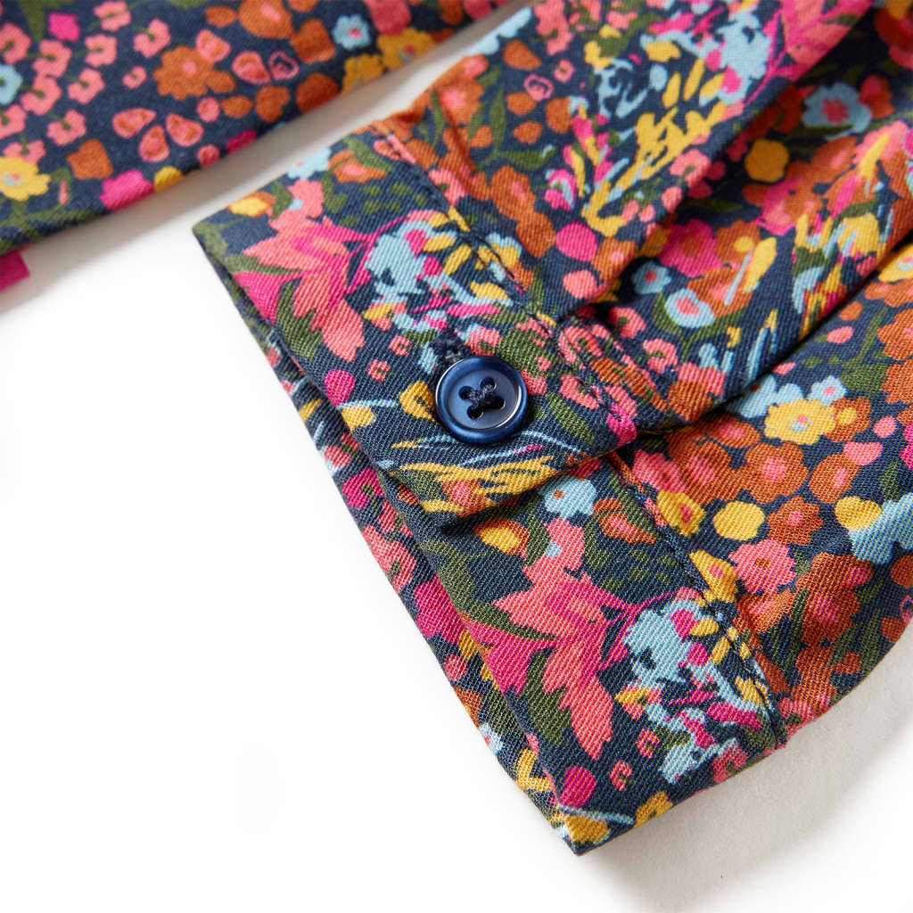 Φόρεμα Παιδικό Μακρυμάνικο Πολύχρωμη 128 - PAKOBAZAAR