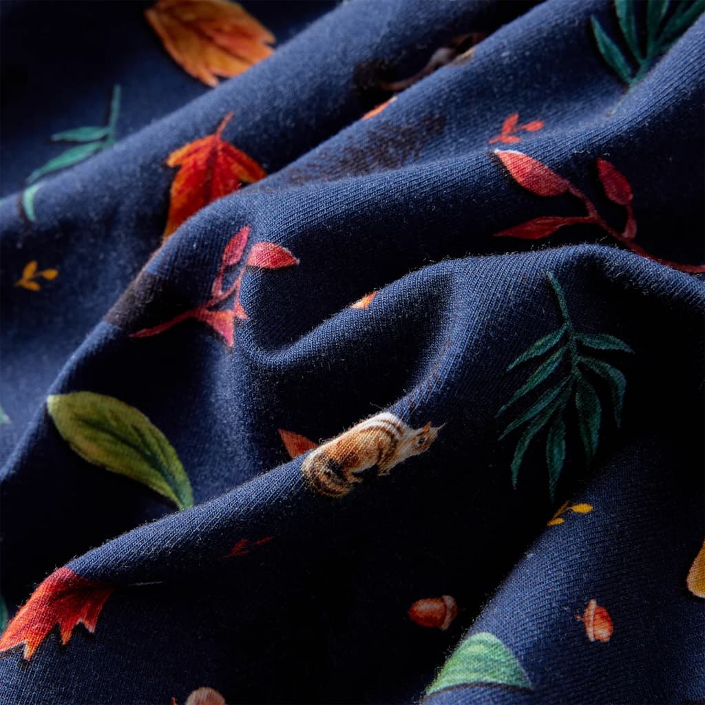 Φόρεμα Παιδικό Μακρυμάνικο Σκούρο Μπλε 92 - PAKOBAZAAR