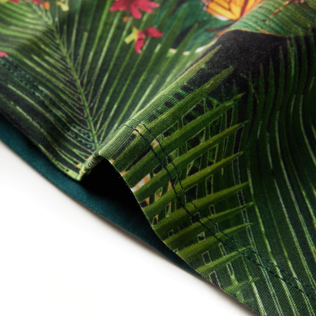 Φόρεμα Παιδικό Μακρυμάνικο Σκούρο Πράσινο 116 - PAKOBAZAAR