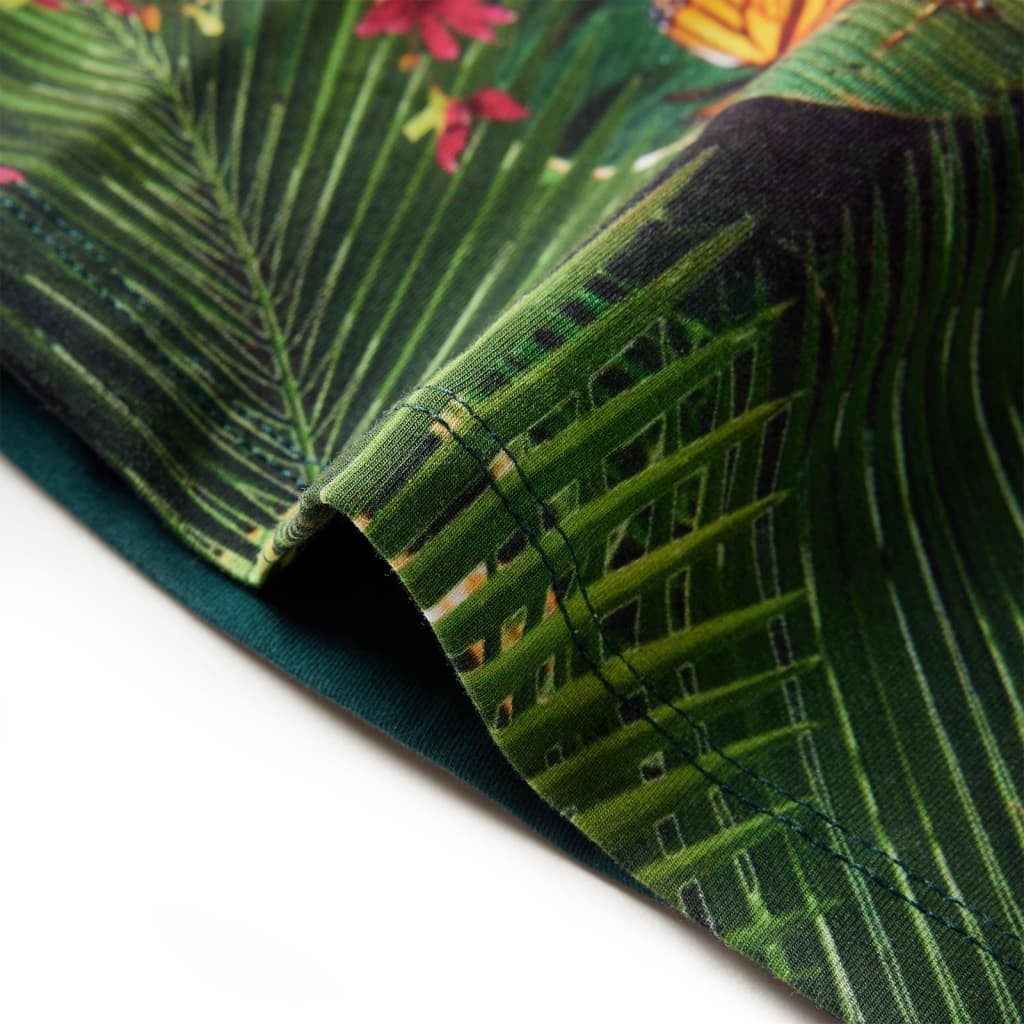 Φόρεμα Παιδικό Μακρυμάνικο Σκούρο Πράσινο 128 - PAKOBAZAAR