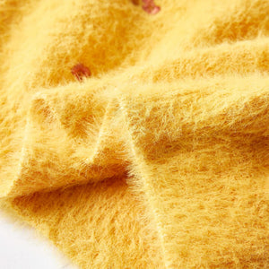 Πουλόβερ Παιδικό Πλεκτό Ώχρα 92 - PAKOBAZAAR