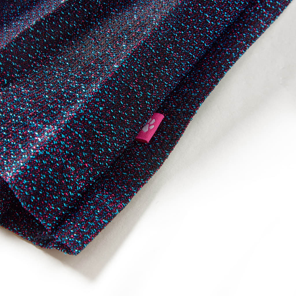 Φούστα Παιδική με Χρυσόσκονη Σκούρο Μπλε 104 - PAKOBAZAAR