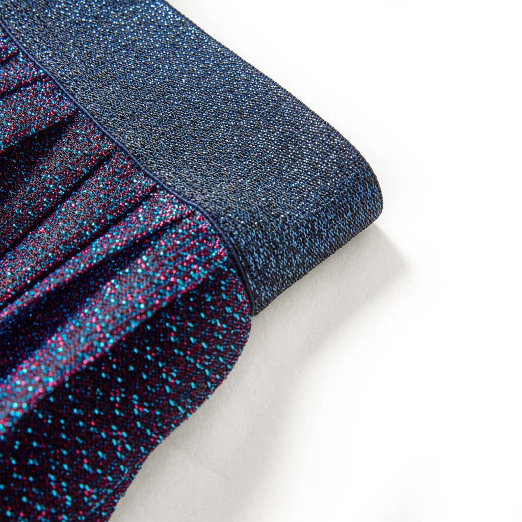 Φούστα Παιδική με Χρυσόσκονη Σκούρο Μπλε 140 - PAKOBAZAAR