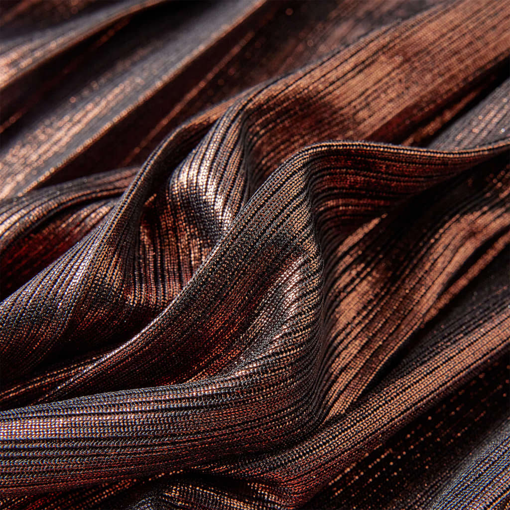 Φούστα Παιδική με Χρυσόσκονη Κονιάκ 116 - PAKOBAZAAR