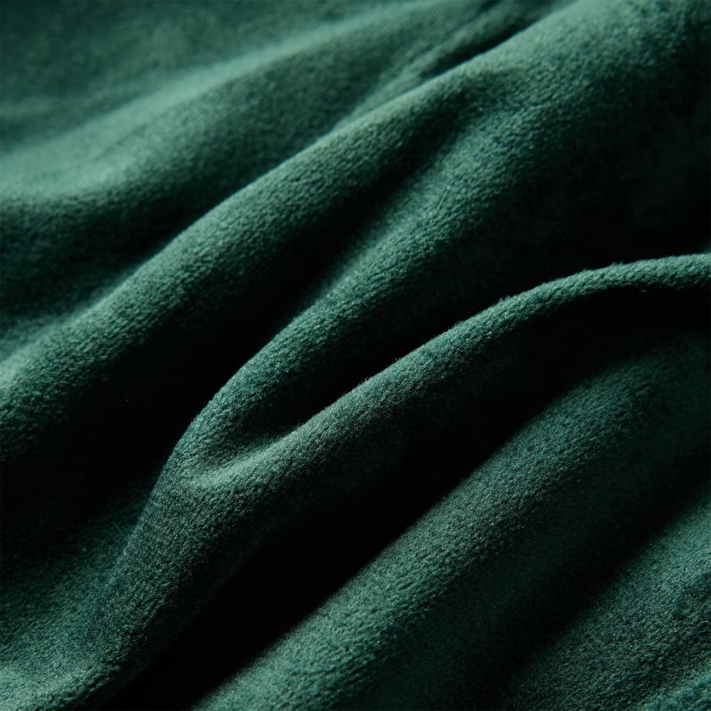 Μπλούζα Παιδική με Βολάν Σκούρο Πράσινο 116 - PAKOBAZAAR