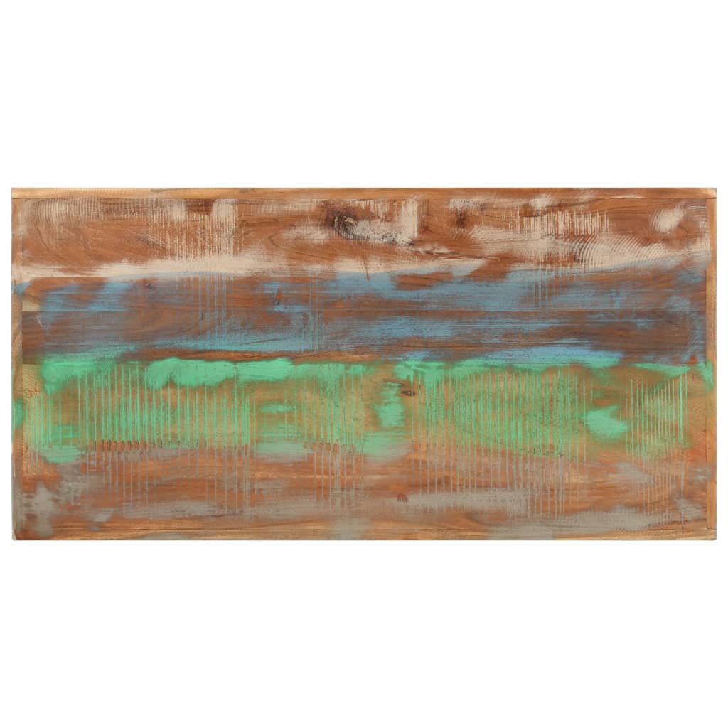 Τραπέζι Μπαρ 110x55x107 εκ. Μασίφ Ανακυκλωμένο Ξύλο & Σίδηρο