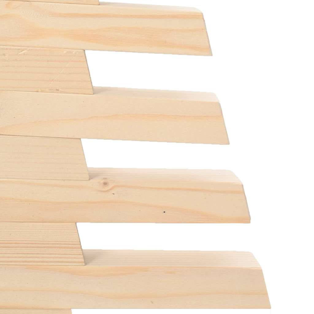 | Ξύλινο Χριστουγεννιάτικο Δέντρο | Καφέ 90 cm Μασίφ ξύλο πεύκου