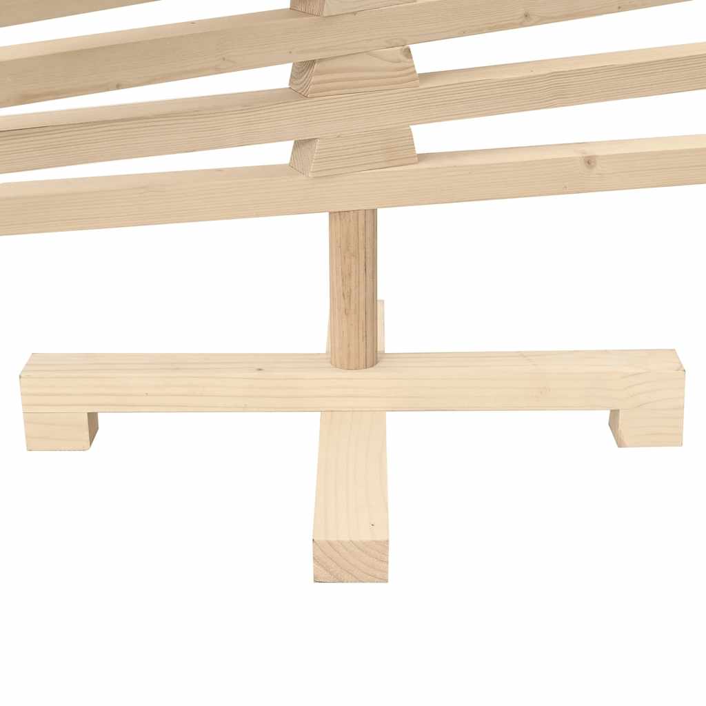 Χριστουγεννιάτικο Δέντρο Ξύλινο Διακόσμηση 120 εκ. Μασίφ Πεύκο