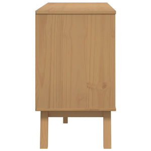 Μπουφές OLDEN Καφέ 114 x 43 x 73,5 εκ. από Μασίφ Ξύλο Πεύκου