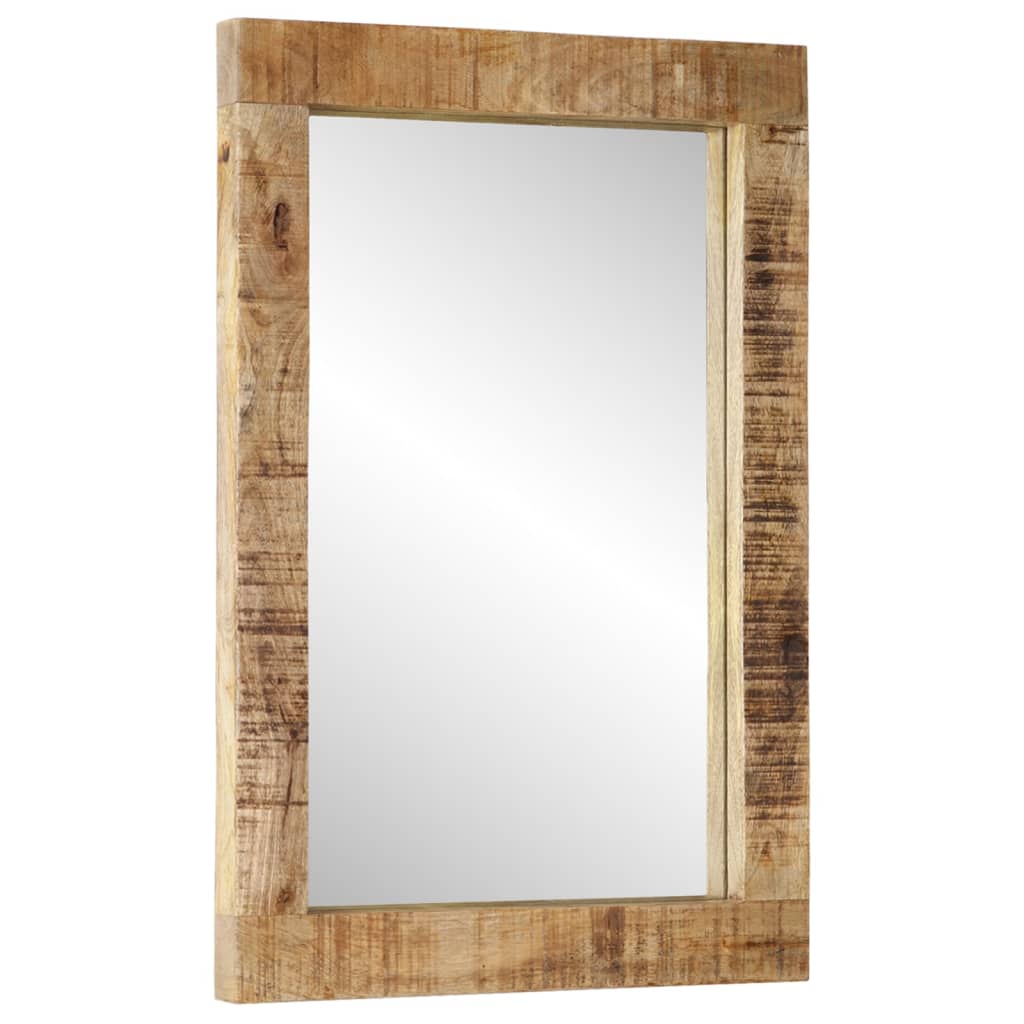 Έπιπλα Μπάνιου Σετ 3 Τεμαχίων από Μασίφ Ξύλο Μάνγκο