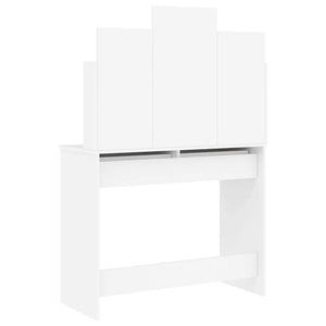 Μπουντουάρ με Καθρέφτη Λευκό 96 x 39 x 142 εκ. - Pakobazaar