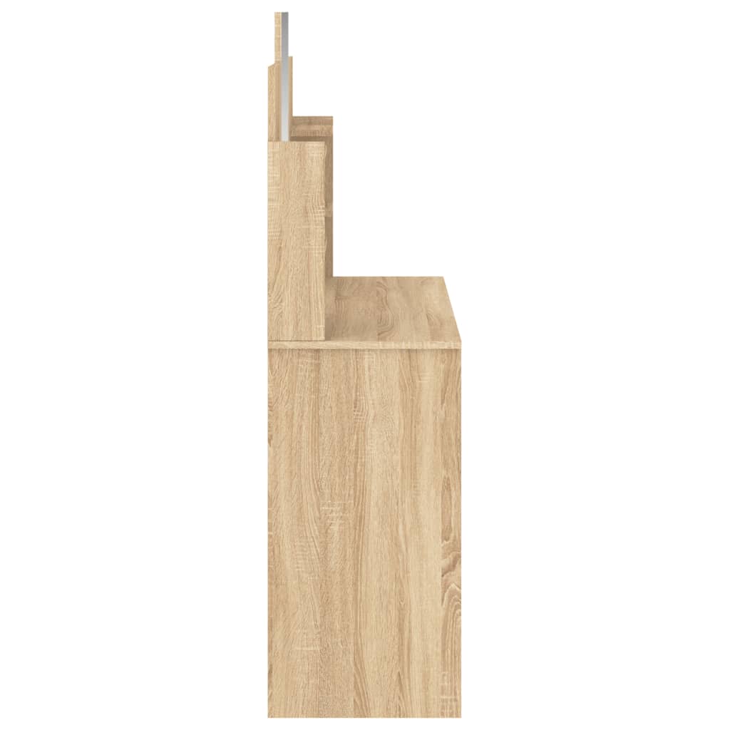 Μπουντουάρ με Καθρέφτη Sonoma Δρυς 96 x 39 x 142 εκ.