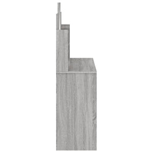 Μπουντουάρ με Καθρέφτη Γκρι Sonoma 96 x 39 x 142 εκ.