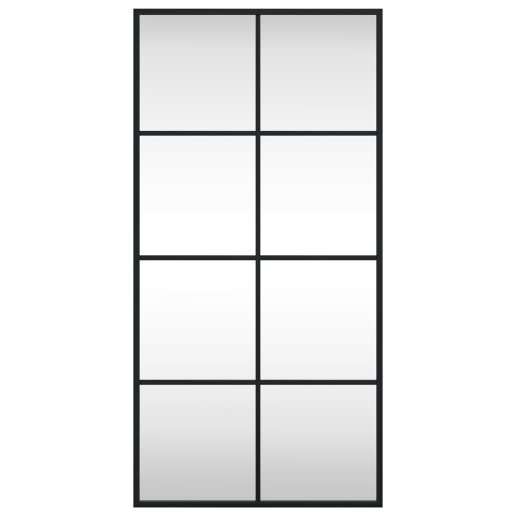 Καθρέφτης Ορθογώνιος Μαύρος 40 x 80 εκ. από Σίδερο - Pakobazaar