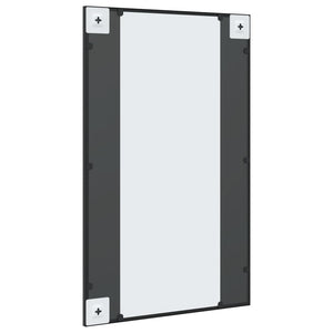 Καθρέφτης Ορθογώνιος Μαύρος 50 x 80 εκ. από Σίδερο - Pakobazaar