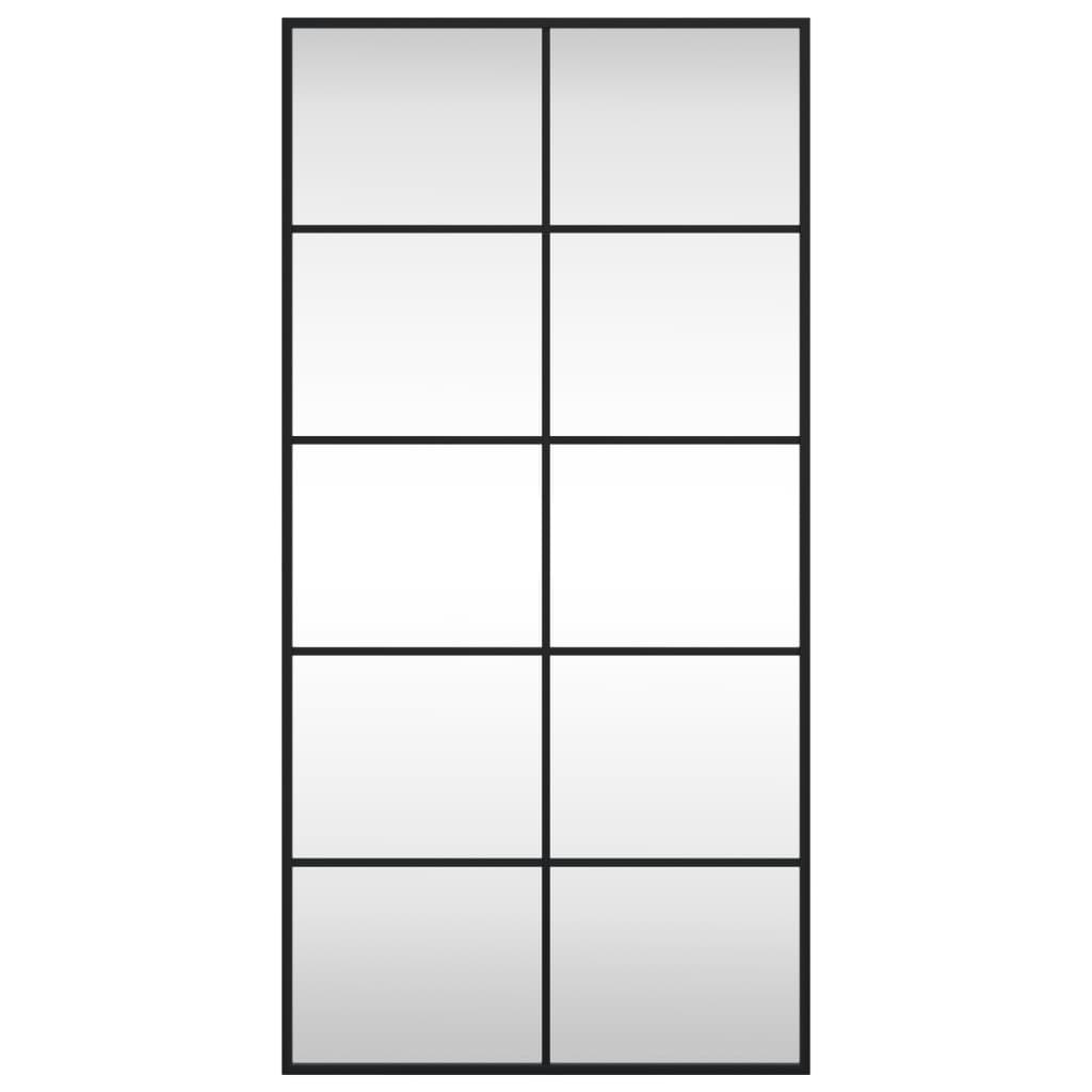 Καθρέφτης Ορθογώνιος Μαύρος 50 x 100 εκ. από Σίδερο - Pakobazaar