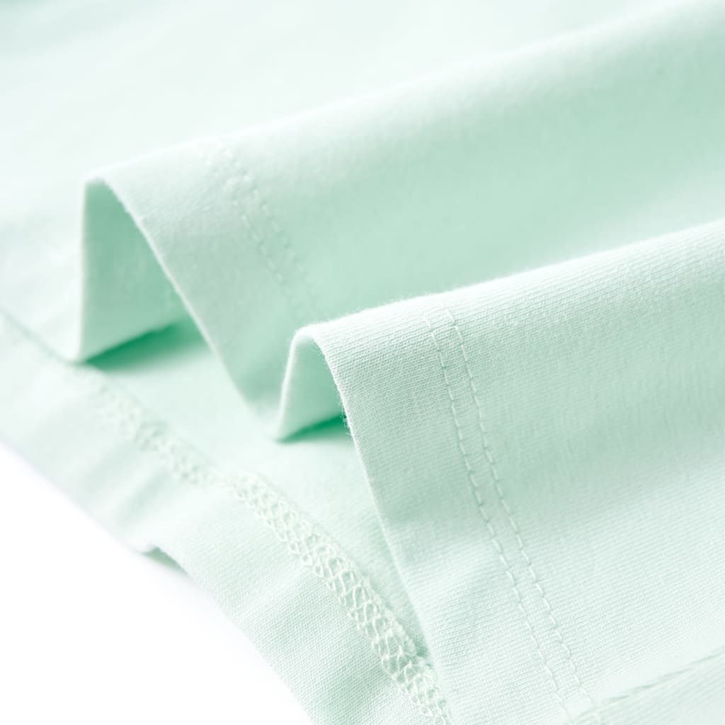 Μπλουζάκι Παιδικό Ανοιχτό Χρώμα Μέντας 92 - Pakobazaar