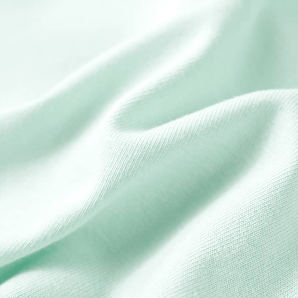 Μπλουζάκι Παιδικό Ανοιχτό Χρώμα Μέντας 116 - Pakobazaar