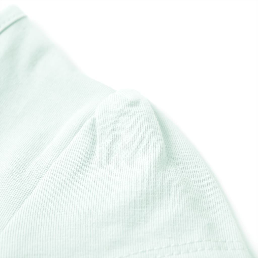 Μπλουζάκι Παιδικό Ανοιχτό Χρώμα Μέντας 140 - Pakobazaar