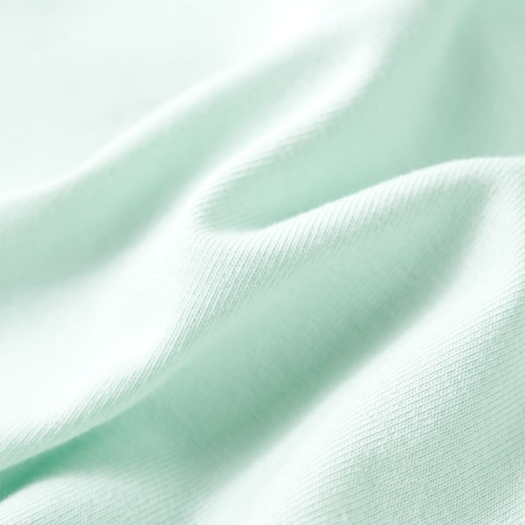 Μπλουζάκι Παιδικό Ανοιχτό Χρώμα Μέντας 140 - Pakobazaar