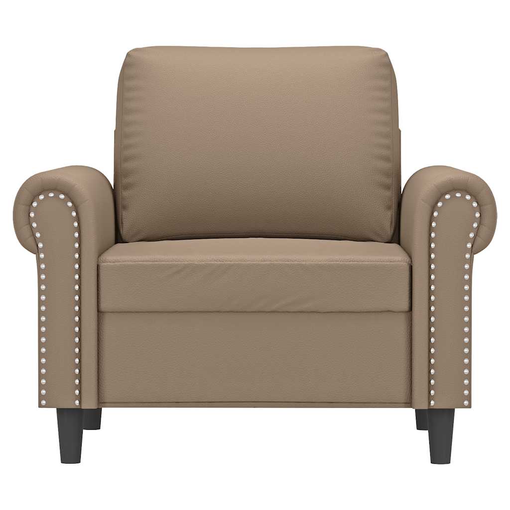 Πολυθρόνα Καπουτσίνο 60 εκ. Συνθετικό δέρμα - Pakobazaar