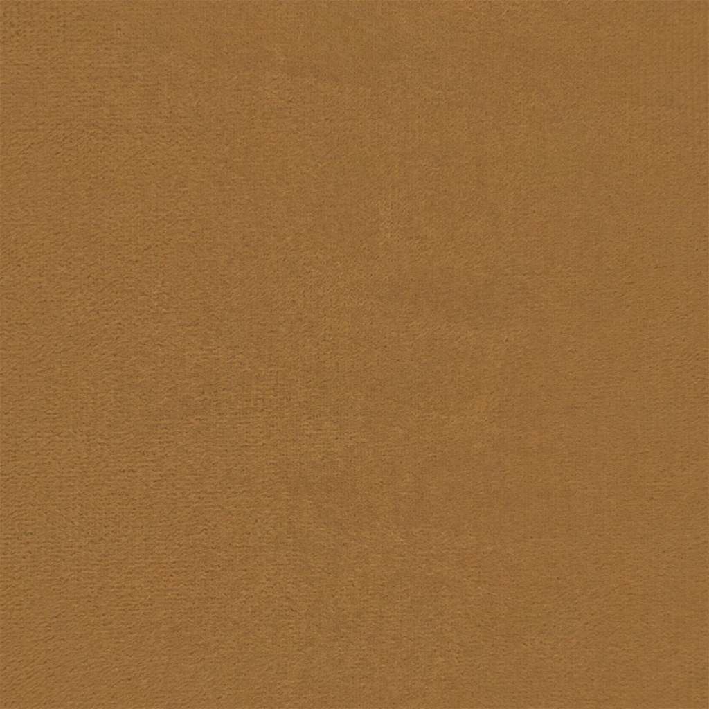 Καναπές Διθέσιος Καφέ120 εκ. Βελούδινος - Pakobazaar