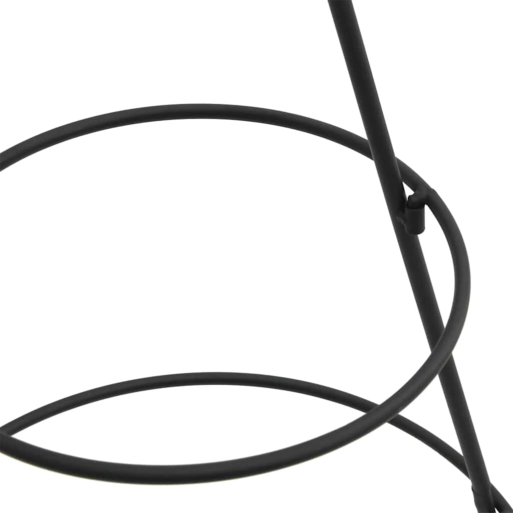 Χριστουγεννιάτικο Δέντρο Διακοσμητικό Μαύρο 60 εκ. Μεταλλικό