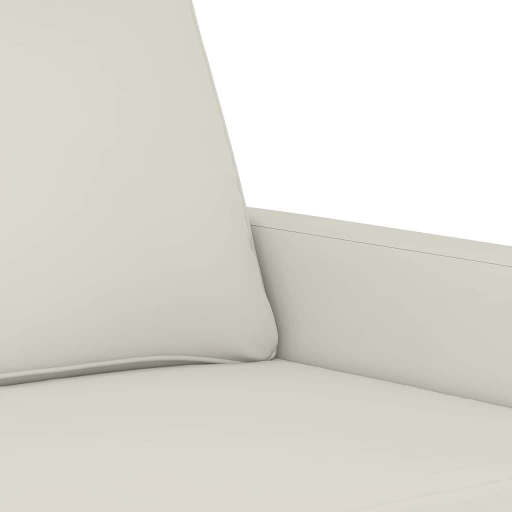 Πολυθρόνα Κρεμ 60 εκ. Βελούδινη - Pakobazaar