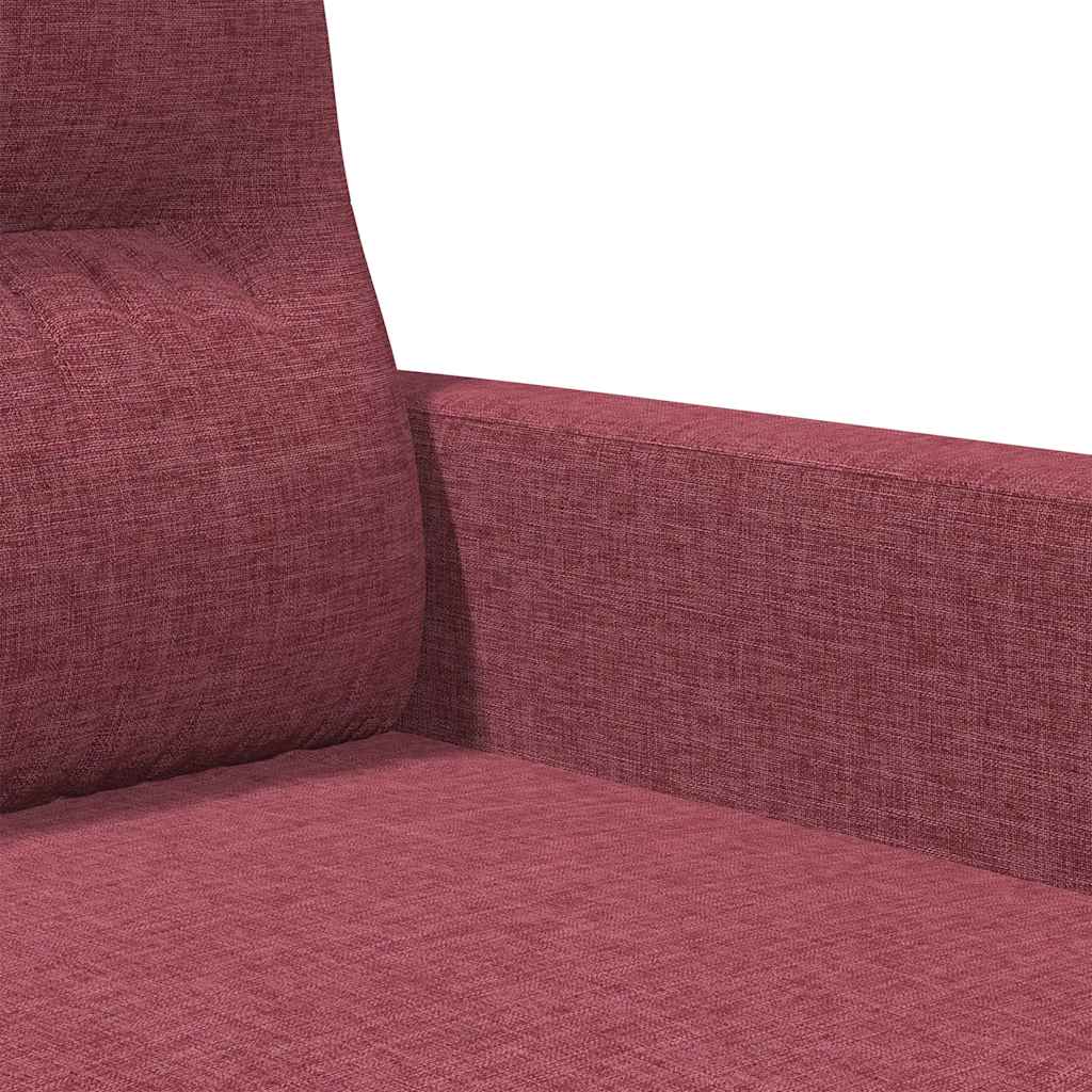 Πολυθρόνα Σαλονιού Μπορντό 60 εκ. Υφασμάτινη - Pakobazaar