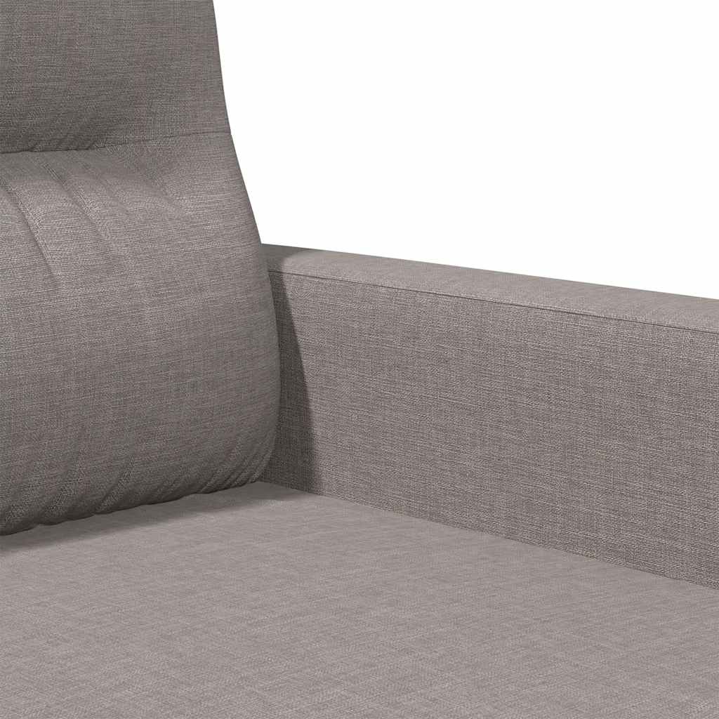 Καναπές Διθέσιος Taupe 140 εκ. Υφασμάτινος - Pakobazaar