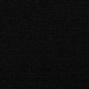 Καναπές Διθέσιος Μαύρο140 εκ. Υφασμάτινος