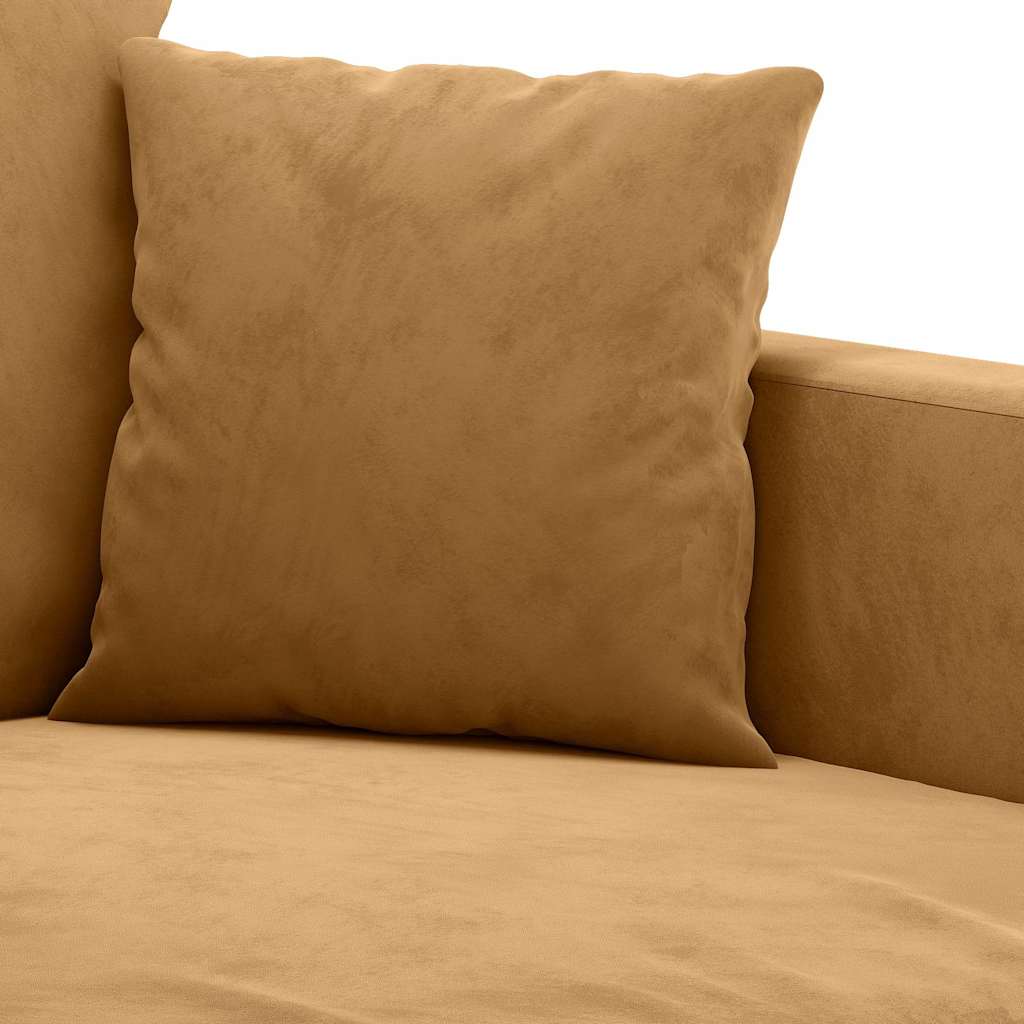 Πολυθρόνα Καφέ 60 εκ. Βελούδινη - Pakobazaar