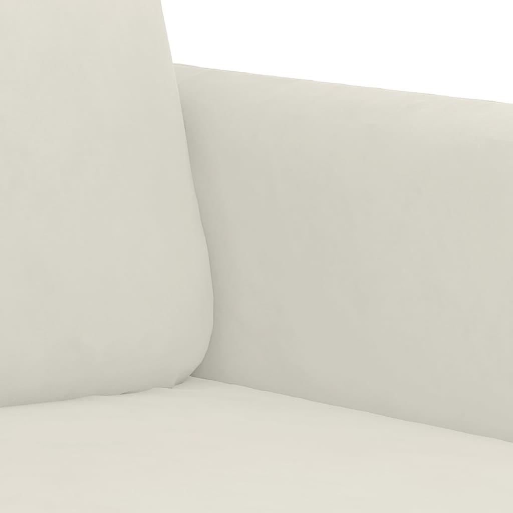 Πολυθρόνα Κρεμ 60 εκ. Βελούδινη