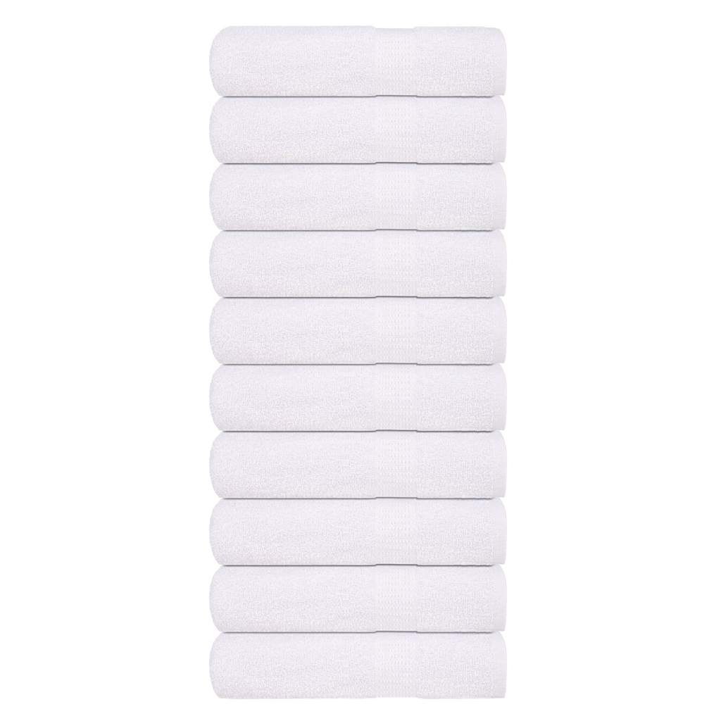 Πετσέτες Μπάνιου FROGN 10 τεμ. Λευκό 100x150 εκ. 360 γρ./μ² - PAKOBAZAAR