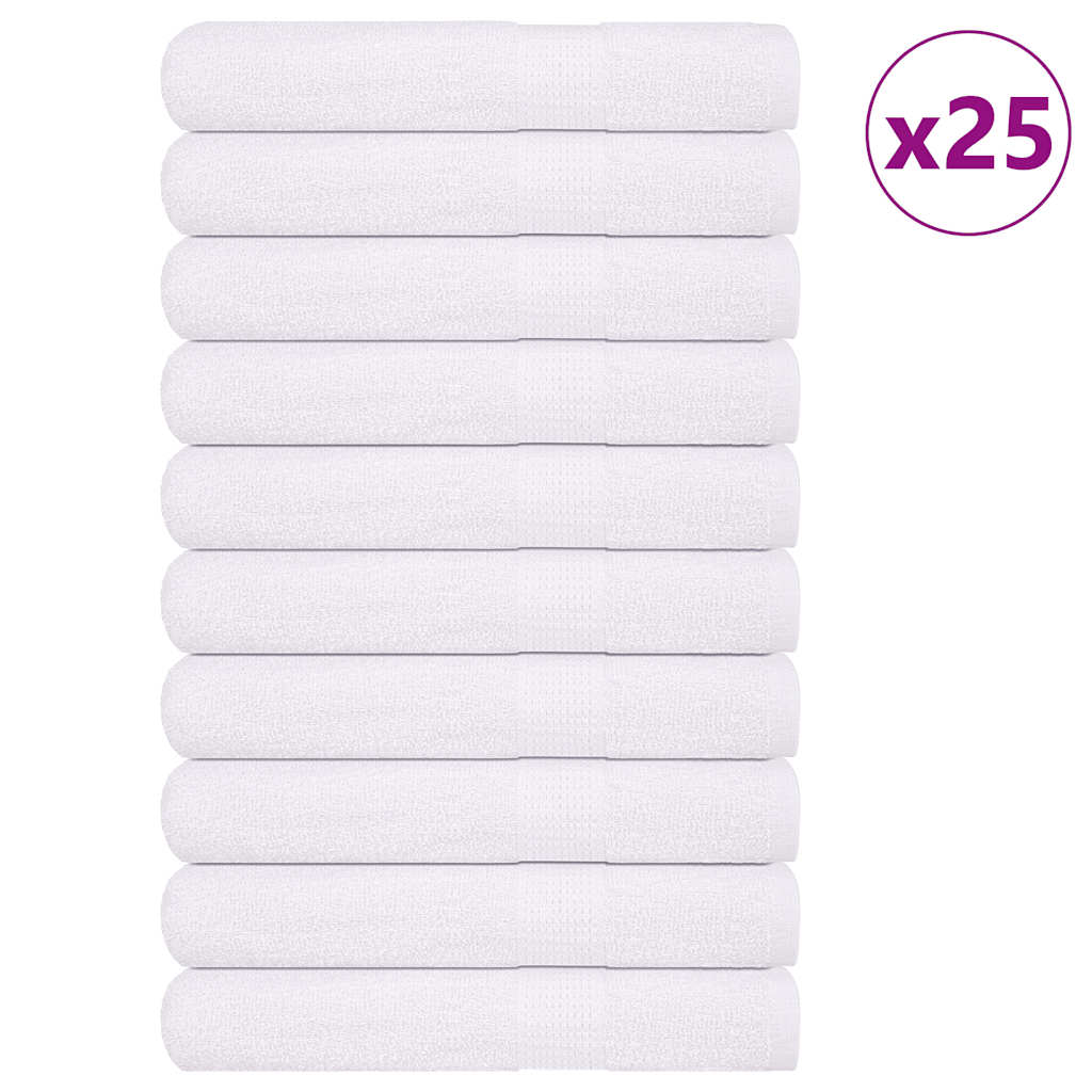 Πετσέτες FROGN 25 τεμ. Λευκό 100x200 εκ. 360 γρ./μ²