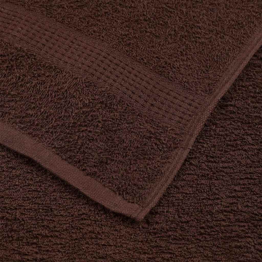Πετσέτες FROGN 4 τεμ. Καφέ 100x200 εκ. 360 γρ./μ²