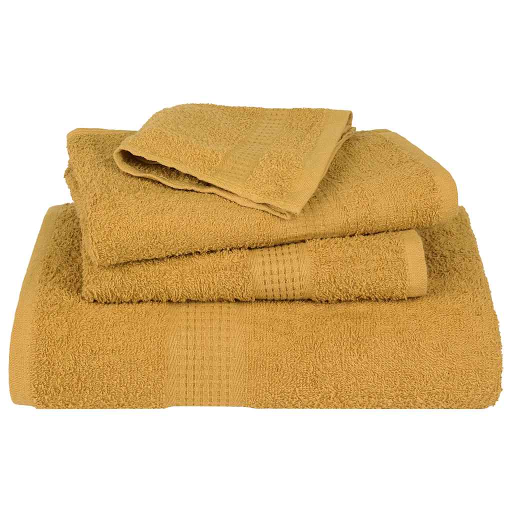 Χειροπετσέτες FROGN 10 τεμ. Χρυσές 50x100 εκ. 360 γρ./μ² - PAKOBAZAAR
