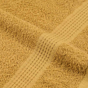 Χειροπετσέτες FROGN 10 τεμ. Χρυσές 50x100 εκ. 360 γρ./μ² - PAKOBAZAAR