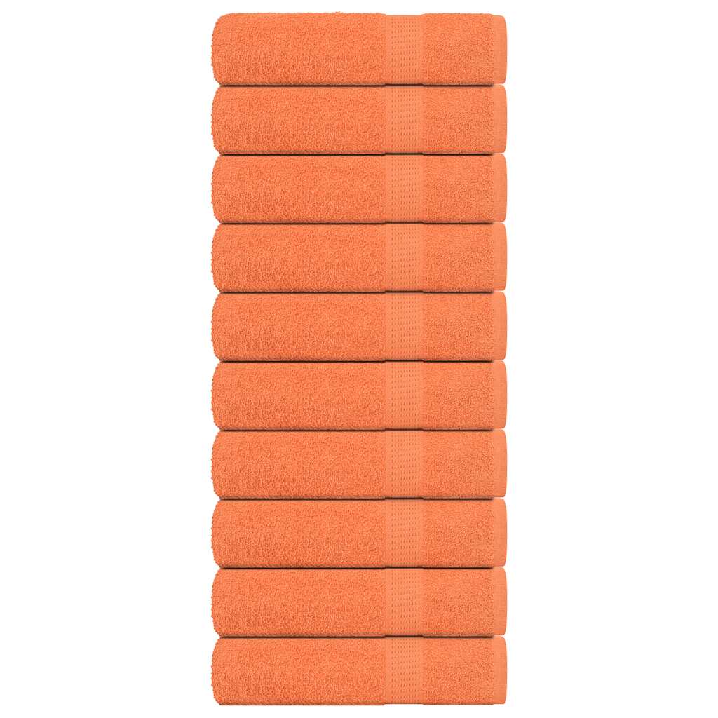 Πετσέτες μπάνιου FROGN 10 τμχ Πορτοκαλί 70x140 εκ. 360 gsm