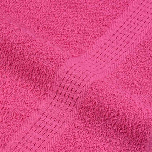 Σετ Πετσετών 8 Τεμαχίων FROGN Ροζ 360 γρ./μ² - PAKOBAZAAR