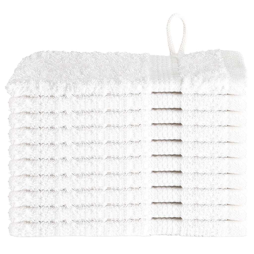 Πετσέτα Επισκεπτών SOLUND 10 pcs Λευκό 15 x 21 cm 550 gsm - PAKOBAZAAR