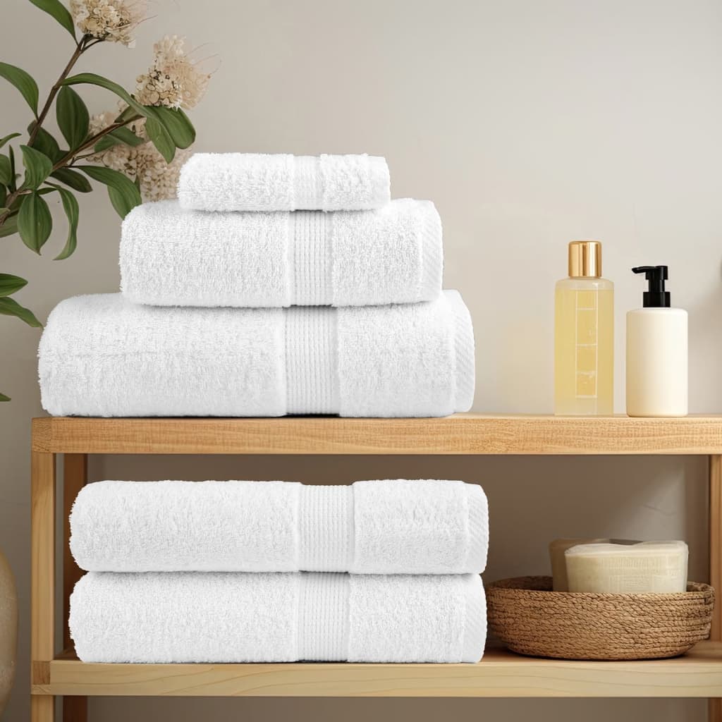 Παντόφλες Premium SOLUND 2 τεμ. Λευκές 30x30 εκ. 600 γρ./τ.μ. - Pakobazaar