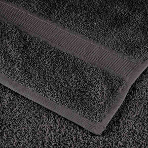 Πετσέτα Επισκεπτών SOLUND 10 pcs Ανθρακί 15 x 21 cm 550 gsm - PAKOBAZAAR